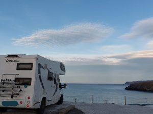Motorhome at Durness