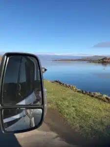 Motorhome Mirror view