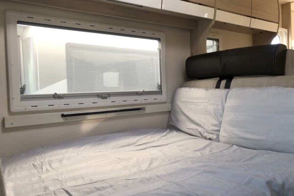 7 berth motorhome extra double bed