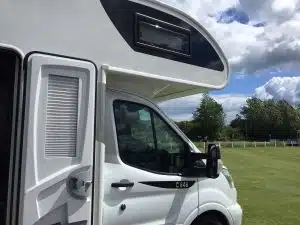 Motorhome door