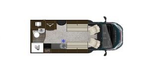 2 berth motorhome layout