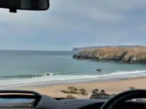 view Dunnett beach
