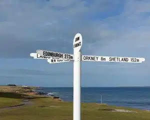 John O Groats sign