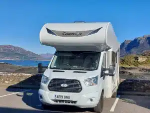 Motorhome at Plockton