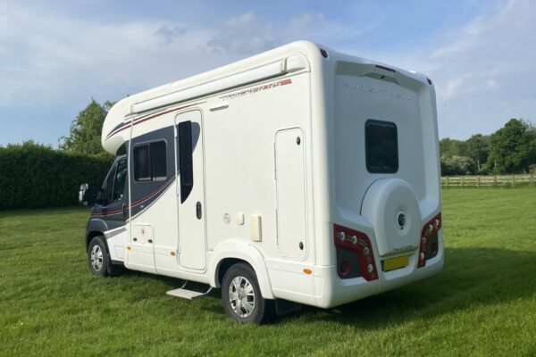 2 berth motorhome back
