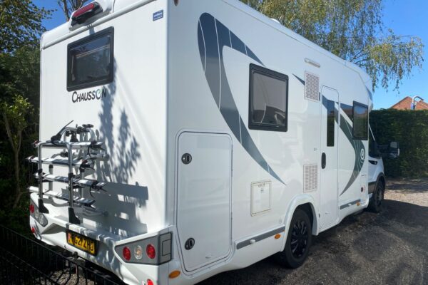 4 berth motorhome exterior back