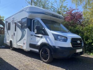 4 berth motorhome exterior front